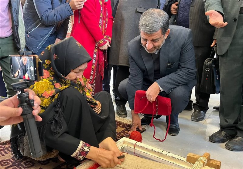 افتتاح بزرگترین بازارچه صنایعدستی شمال کشور با حضور وزیر میراثفرهنگی + تصاویر