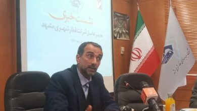 انجام روزانه ۱۰۰ متر ریلگذاری قطار شهری مشهد با ریلهای تولید ملی