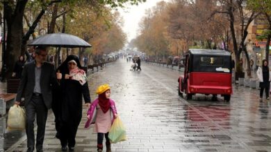 باران در نیمه جنوبی کشور و آلودگی هوای کلانشهرها از 11 دی