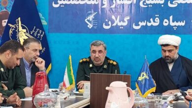 برگزاری اجلاسیه مجمع بسیجیان گیلان/ خبرنگاران بسیجی از نمایشگاه هوافضای سپاه بازدید میکنند