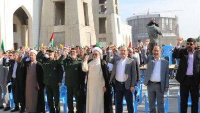 تجدید بیعت دوباره مردم هرمزگان با ولایت/ محکومیت فتنهگران و جریان فتنه از کنار خلیج فارس + تصاویر