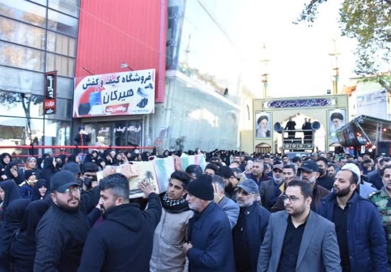 تشییع باشکوه پیکر مطهر شهدای گمنام در گرگان/ آغوش باز گلستان ایران برای خوشنامان وطن + فیلم و تصاویر