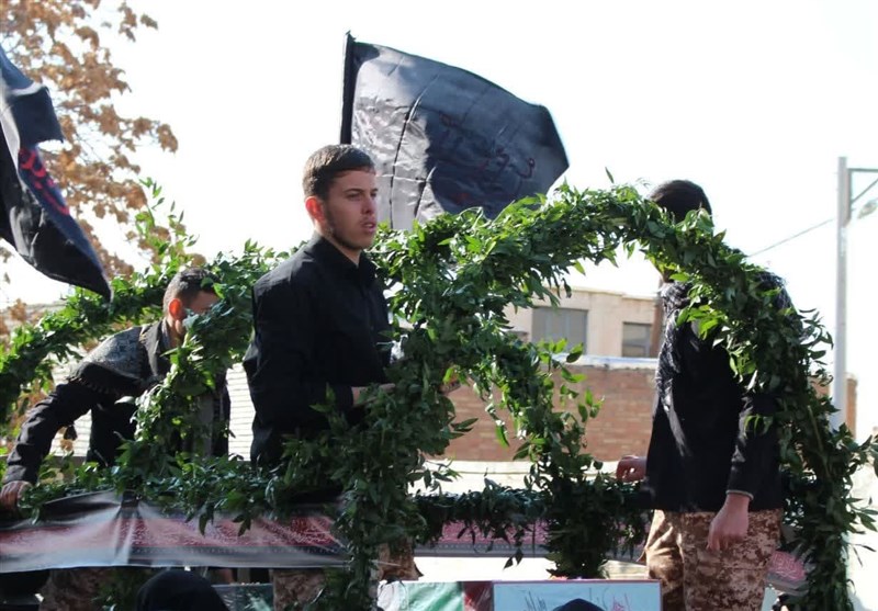 تشییع ۲ شهید گمنام در زنجان + فیلم