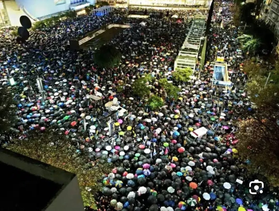 تظاهرات هزاران معترض علیه نتانیاهو در تلآویو