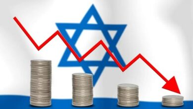 حجم مبادلات تجاری رژیم صهیونیستی به پایینترین سطح 10 سال اخیر رسید