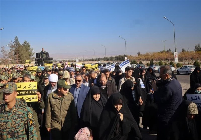 حمایت دوباره مردم استان سمنان از فلسطینیها؛ غزه هیچگاه تنها نمیمانَد
