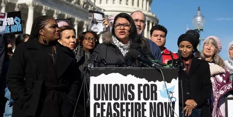 حمله نماینده فلسطینیتبار کنگره آمریکا به دولت بایدن