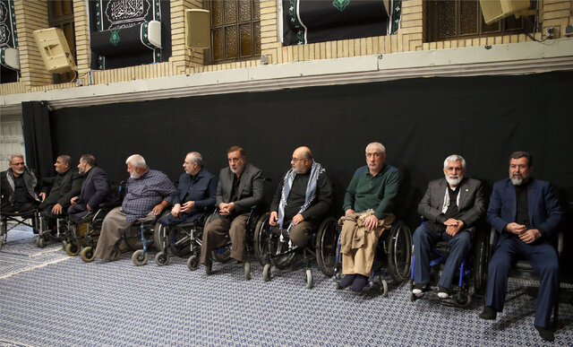 دومین شب مراسم عزاداری حضرت فاطمه زهرا(س) با حضور رهبر معظم انقلاب