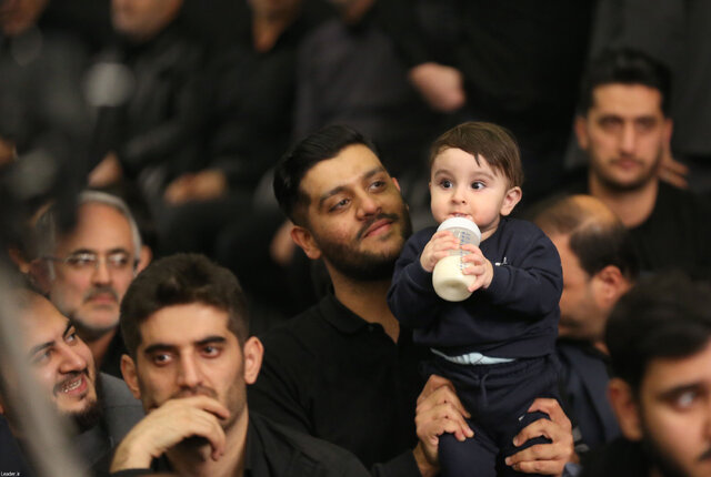 دومین شب مراسم عزاداری حضرت فاطمه زهرا(س) با حضور رهبر معظم انقلاب