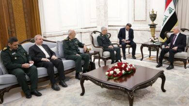 دیدار سرلشکر باقری با رئیسجمهور عراق و رئیس حشد الشعبی