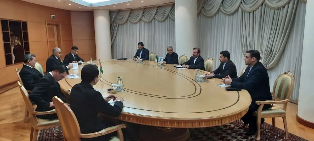 دیدار معاون امور حقوقی و بینالمللی وزارت خارجه با وزیر خارجه ترکمنستان