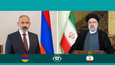 رئیسی در تماس تلفنی «نیکول پاشینیان»: توسعه روابط همسایگی در راستای تأمین منافع متقابل سیاست اصولی ایران است