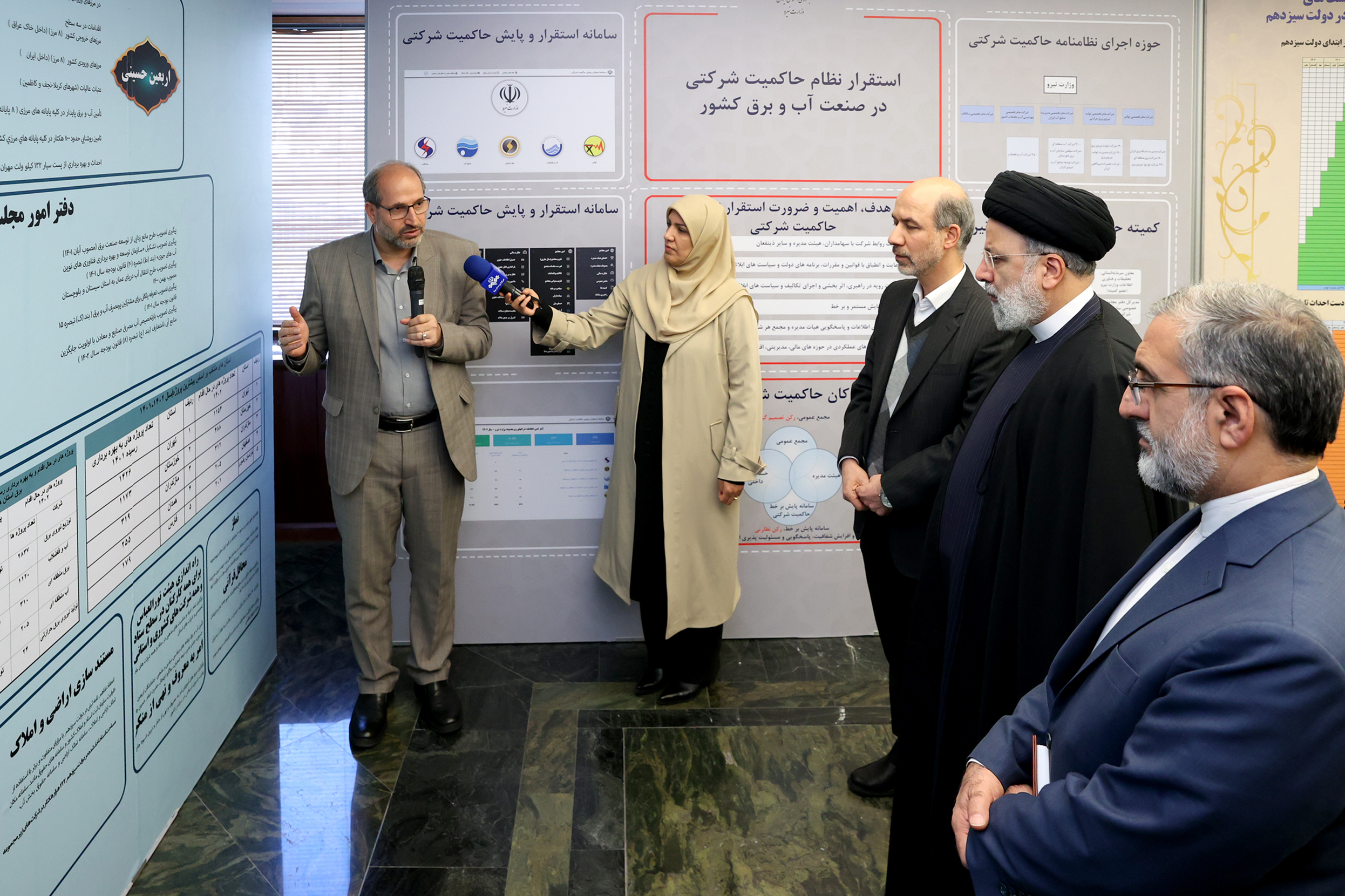 رئیسی در وزارت نیرو: تامین پایدار آب و برق زمینهساز تداوم رشد و رونق اقتصادی است