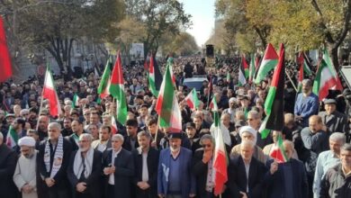 راهپیمایی حمایت از فلسطین فردا در 5 استان برگزار میشود