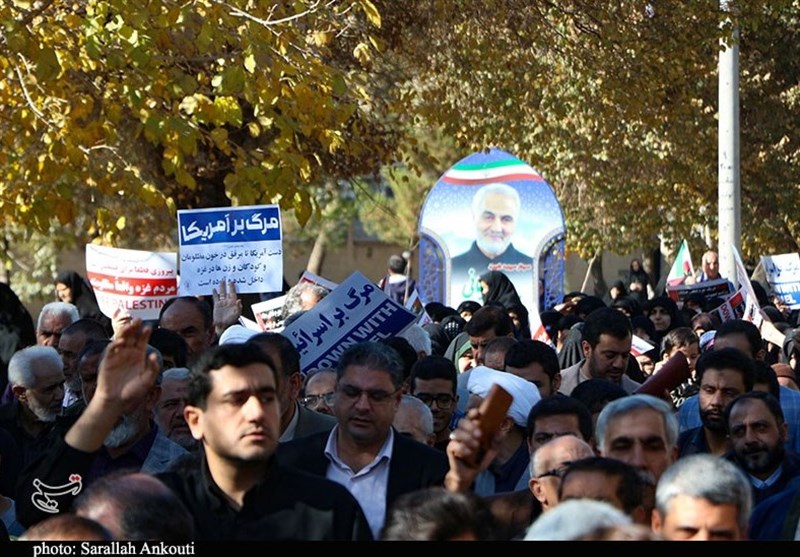 استان کرمان , راهپیمایی , رژیم صهیونیستی (اسرائیل) ,