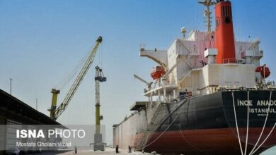 رشد حملونقل دریایی ایران و روسیه