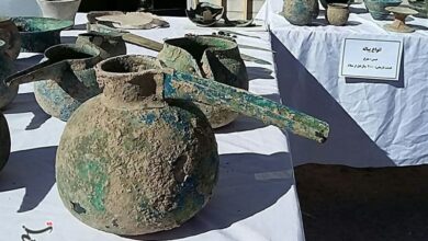 رونمایی باران از کوزه تاریخی هزاره اول قبل از میلاد + تصویر