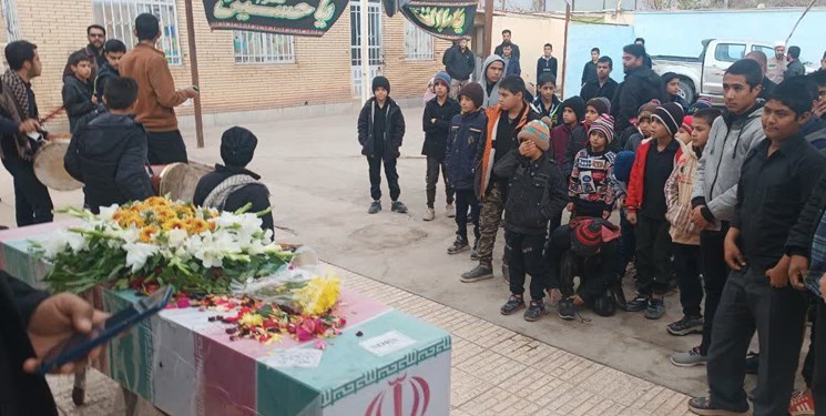 زرند معطر به عطر شهید گمنام شد