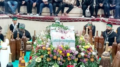 زیباترین شبِ پهلوانان کرمانی با میدانداری «شهید گمنام» + فیلم و عکس