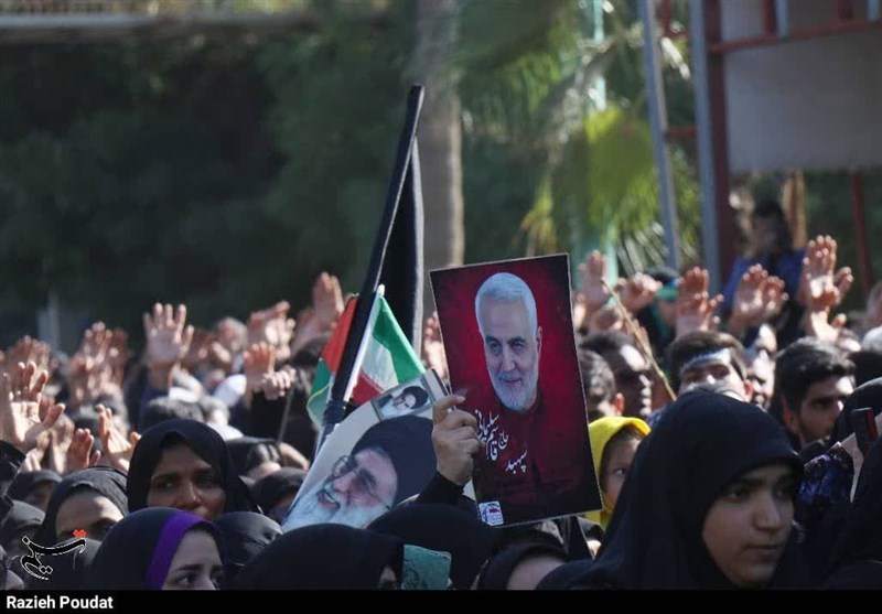 سلام هرمزگان بر قهرمانان خوشنام وطن/ عطر لالههای گلگون در هرمزگان پیچید + فیلم و تصاویر