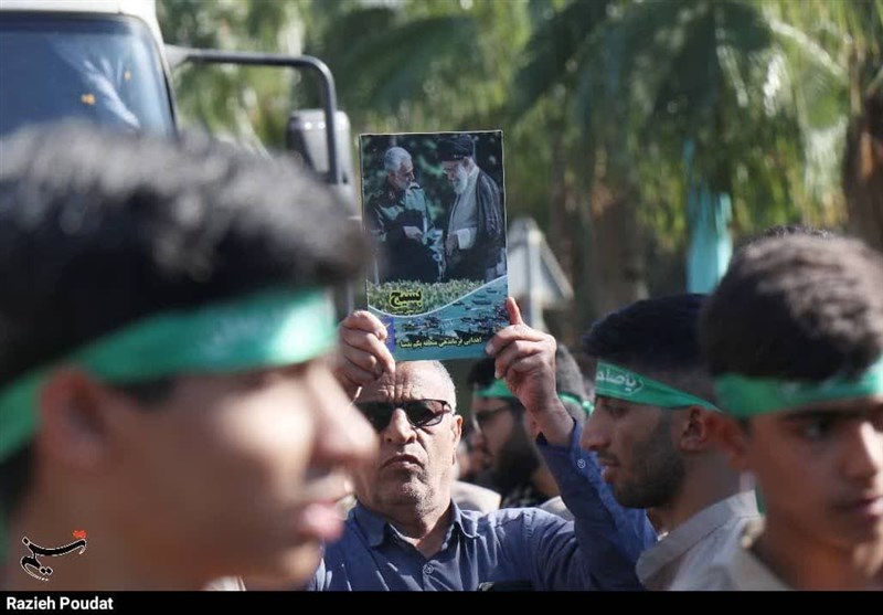 سلام هرمزگان بر قهرمانان خوشنام وطن/ عطر لالههای گلگون در هرمزگان پیچید + فیلم و تصاویر