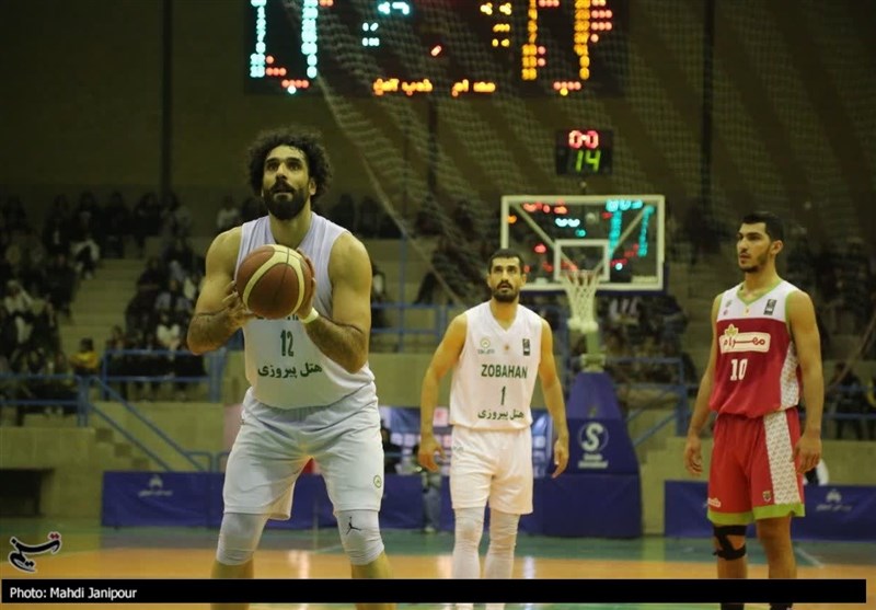 سوپر لیگ بسکتبال کشور/ پیروزی ذوبآهن در جدال سنتی+تصاویر