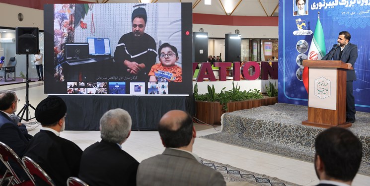 شبکه فیبر نوری گلستان با حضور رییسجمهور بهرهبرداری شد