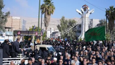 عطر شهدا در پلدختر پیچید+ فیلم و عکس