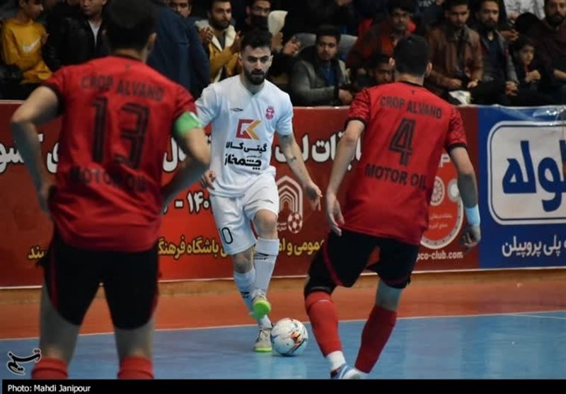 لیگ برتر فوتسال، پیروزی پرگل گیتیپسند در خانه + تصویر