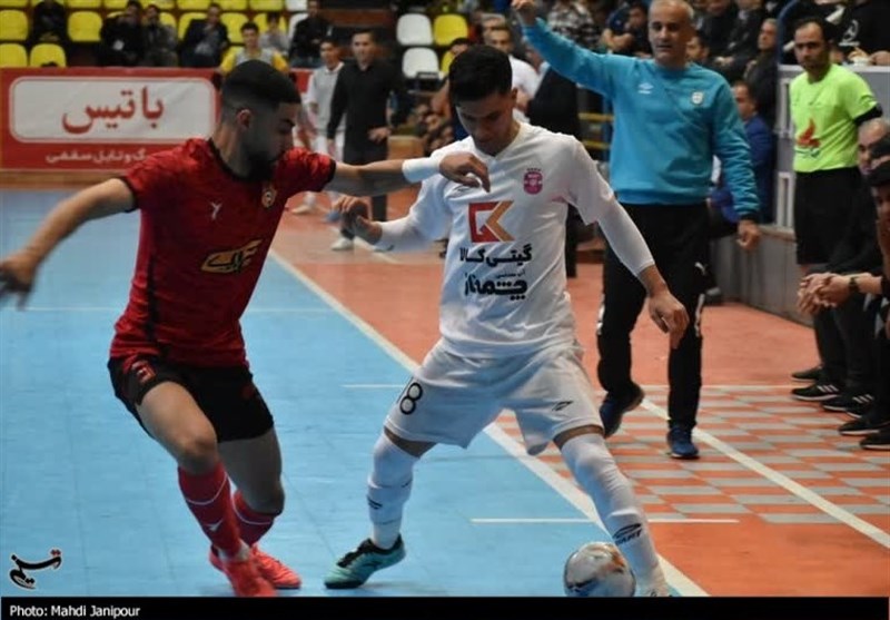 لیگ برتر فوتسال، پیروزی پرگل گیتیپسند در خانه + تصویر