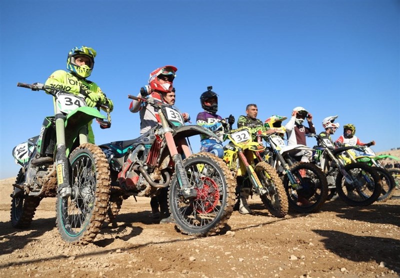 مسابقات موتور کراس قهرمانی آذربایجان شرقی برگزار شد + نتایج