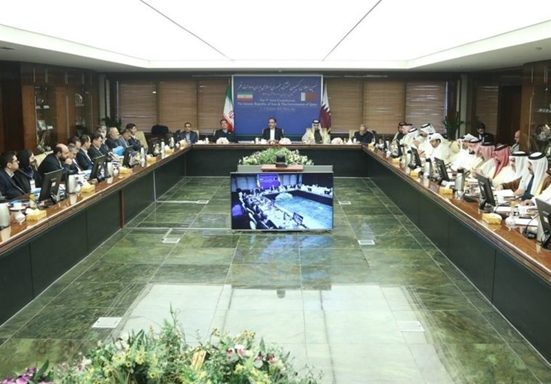 نهمین کمیسیون همکاریهای مشترک اقتصادی ایران و قطر آغاز به کار کرد