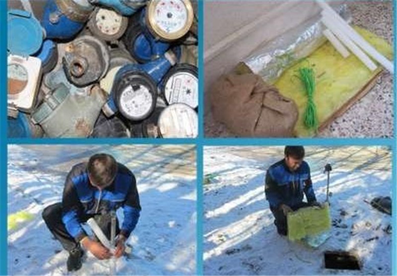 هشدار احتمال یخزدگی کنتورهای آب در روزهای پیشرو