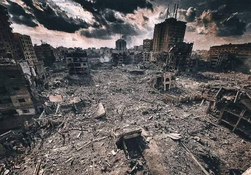والاستریت ژورنال: میزان ویرانی و تخریب غزه در تاریخ معاصر بیسابقه است
