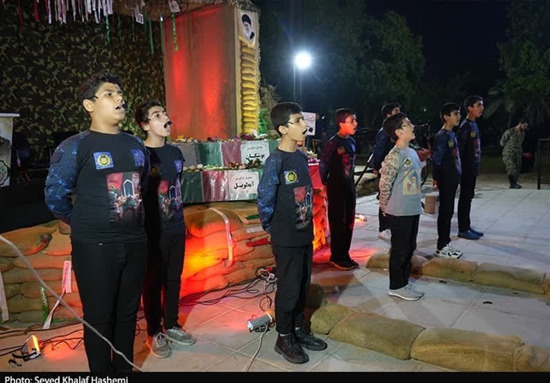 وداع بوشهریها با شهدای گمنام دفاع مقدس + تصویر