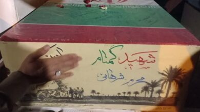 وداع جانسوز مردم هفتکل با لاله بینشان+عکس