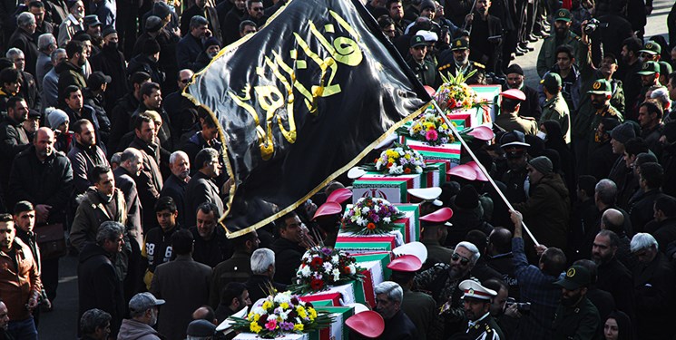 وداع مردم ایران با 280 ستاره بینشان