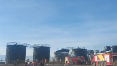 پایان ۴۸ ساعت جدال با آتش در پالایشگاه هیدروکربن بیرجند/ شعلههای آتش خاموش شد + فیلم