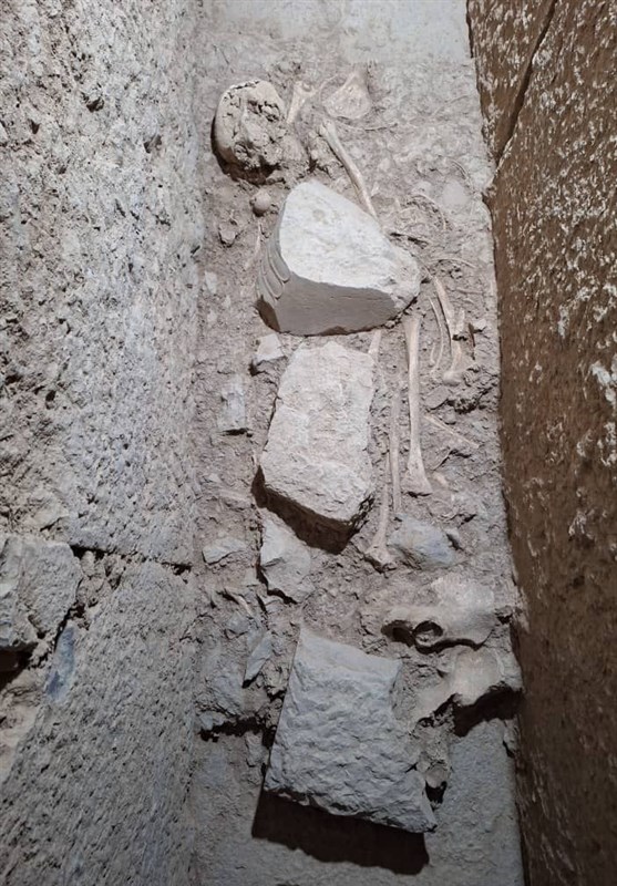 کشف بقایای اسکلت انسانی در فصل ششم کاووش آبراهههای تخت جمشید + تصویر