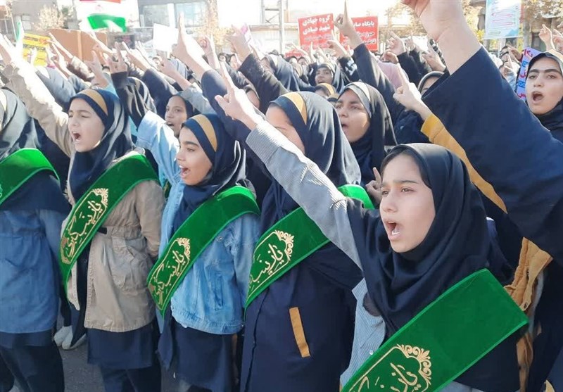 گرامیداشت حماسه 9 دی در 37 نقطه استان گلستان/ اعلام برائت مردم از فتنهگران + تصاویر