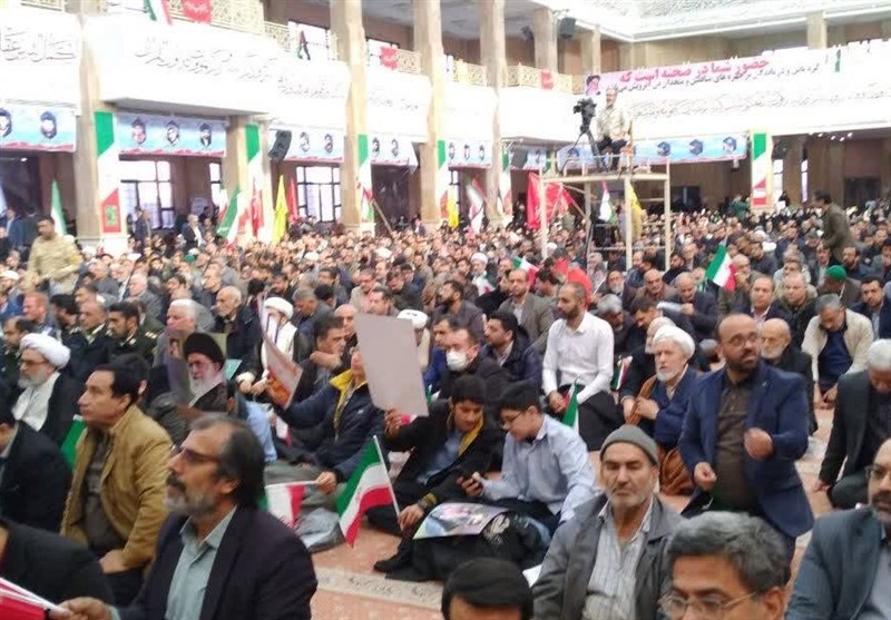 گرامیداشت حماسه 9 دی در 37 نقطه استان گلستان/ اعلام برائت مردم از فتنهگران + تصاویر