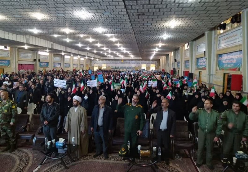 گرامیداشت حماسه 9 دی در کرمانشاه/ مردم بار دیگر با ولایت تجدید بیعت کردند + تصاویر