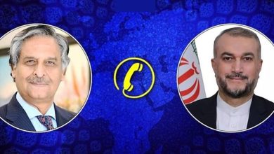 گفتوگوی وزرای خارجه ایران و پاکستان درباره مسائل دوجانبه و وضعیت غزه