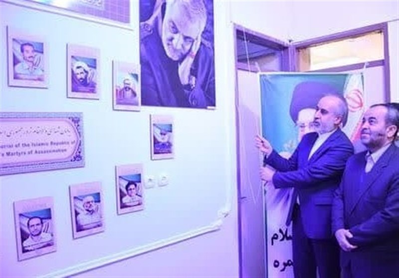 یادمان 14 شهید ترور کشور در نمایندگی وزارت امور خارجه خراسان جنوبی رونمایی شد