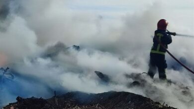 آتشسوزی در انبار ضایعات شهرداری شاهرود/ چرا مسئولان سکوت کردند؟ + تصاویر