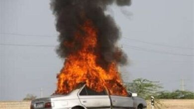 آتشسوزی سرویس مدرسه در ممسنی/ 7 دانشآموز مصدوم شد