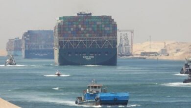 آنکتاد: 67 درصد ترانزیت کانتینری در کانال سوئز کم شد