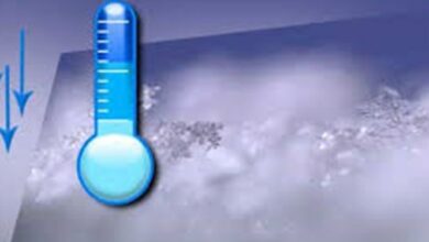 اختلاف دما بین گرمترین و سردترین نقطه کشور به 50 درجه رسید