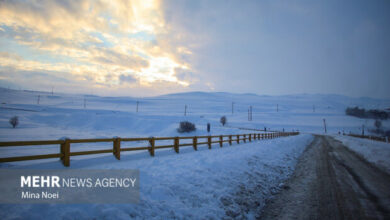 از کنار رودخانهها فاصله بگیرید/ بارش برف در محورهای شمالی