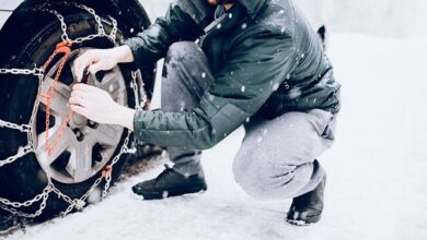 استفاده از زنجیرچرخ در جادههای کوهستانی مازندران الزامی است